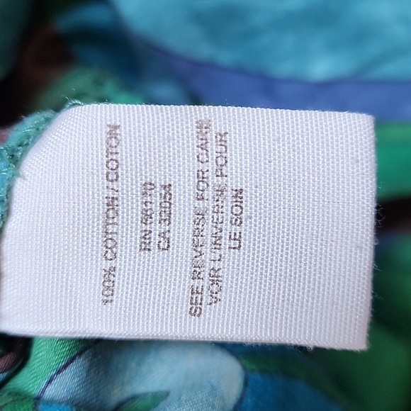 Free People Green and Blue Patterned Romper - Picture 16 of 16